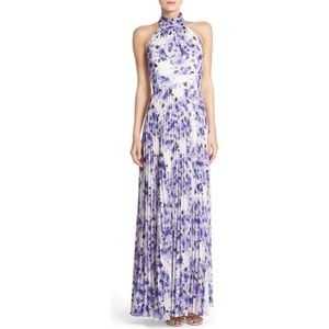 Eliza J Lace Blouson Maxi Dress - Floral Maxi Dress - Size 4P Petite